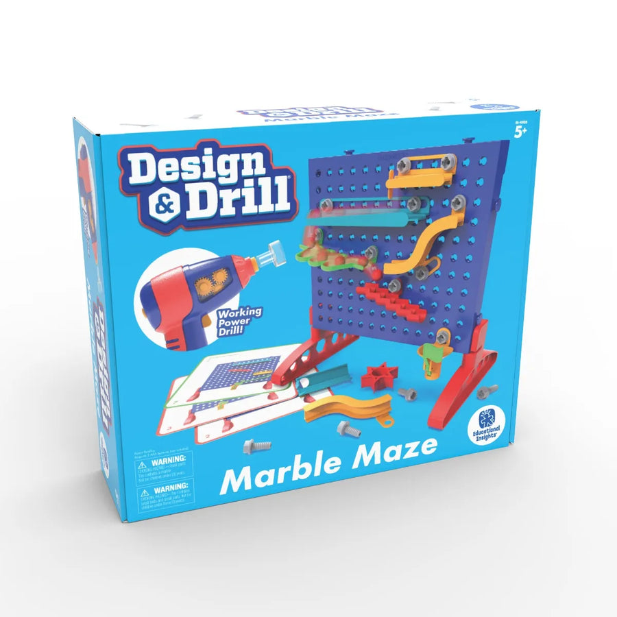 Educational Insights Design & Drill Make A Marble Maze