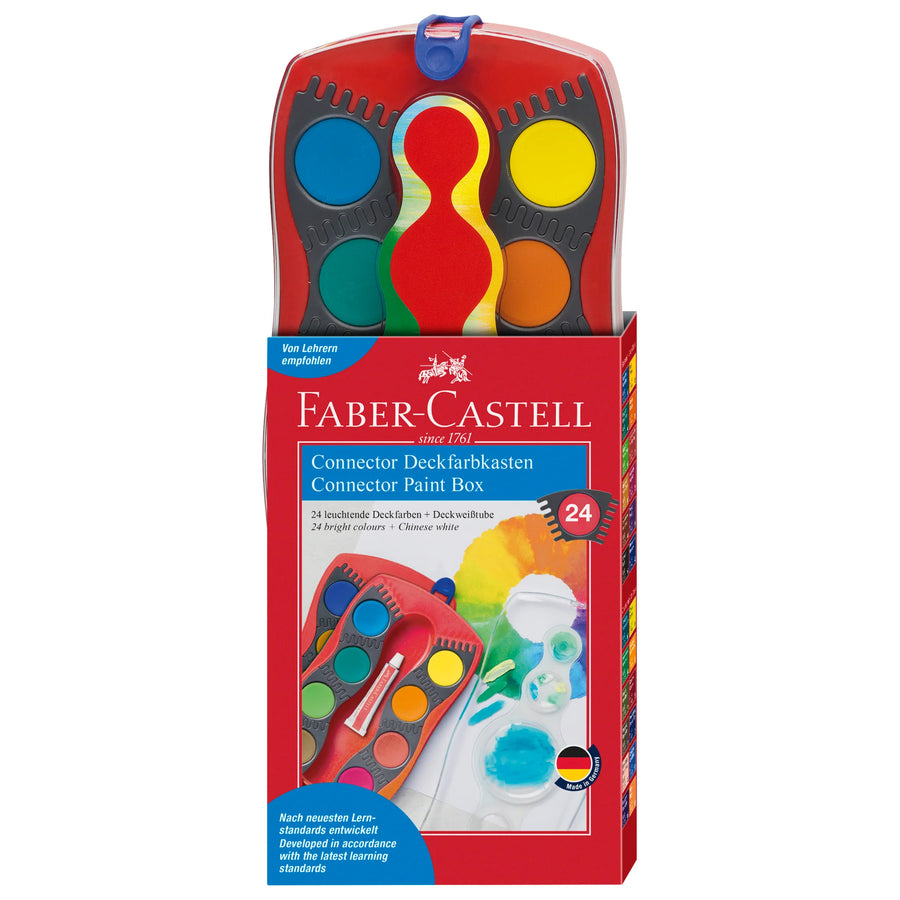 Faber-Castell Connector Paint Box 24 Count