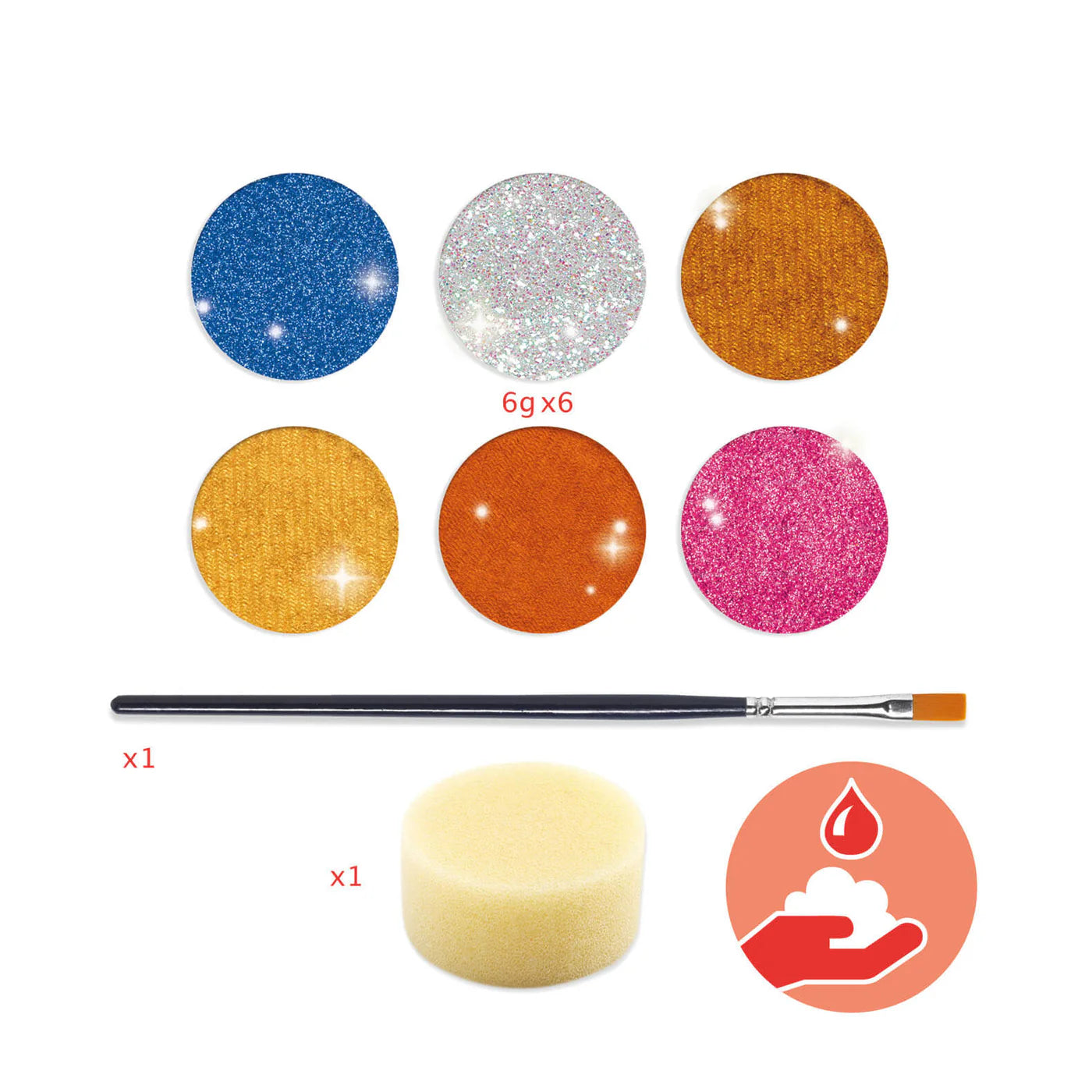 Djeco Face Painting / Metallic