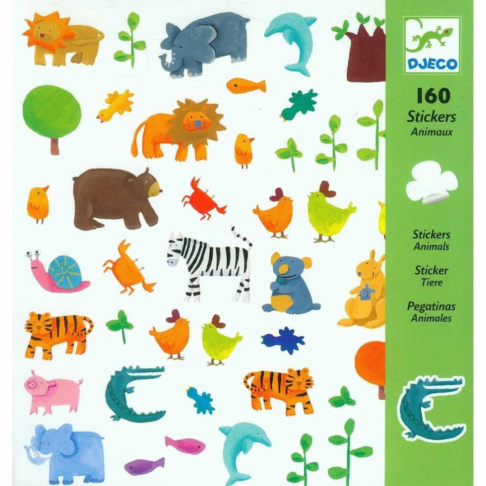 Djeco Animals Stickers