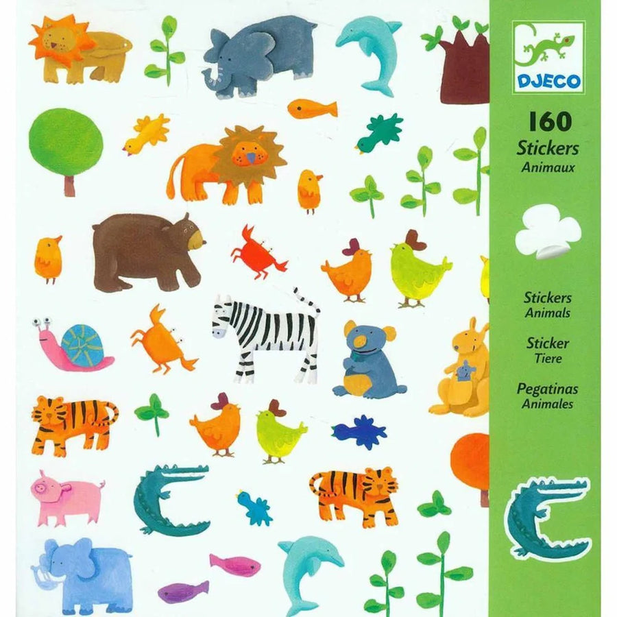 Djeco Animals Stickers