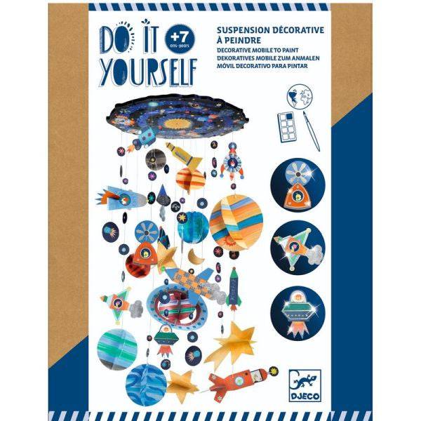 Djeco Solar System: Mobile To Paint