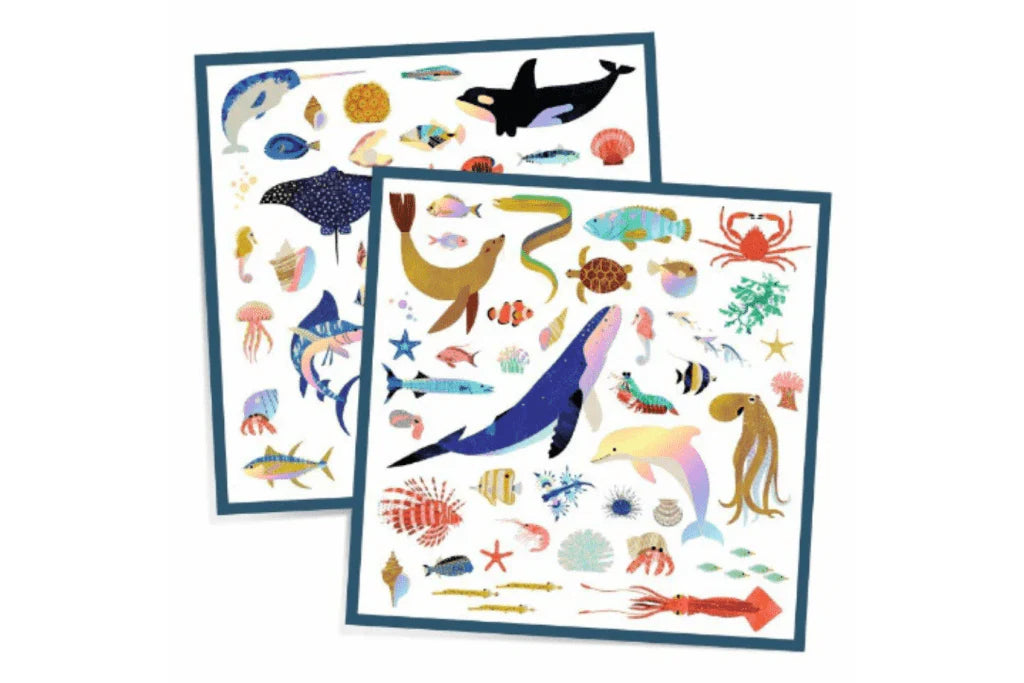 Djeco Sea Animals Stickers