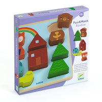 Djeco Puzz & Match Rainbow