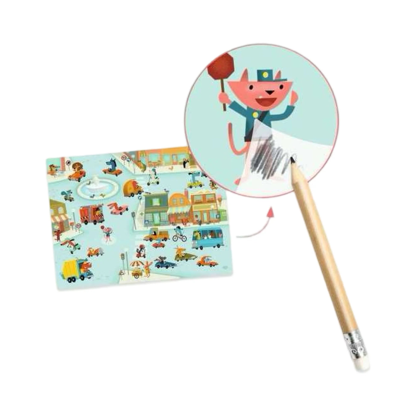 Djeco Decals Asphalt (Construction)