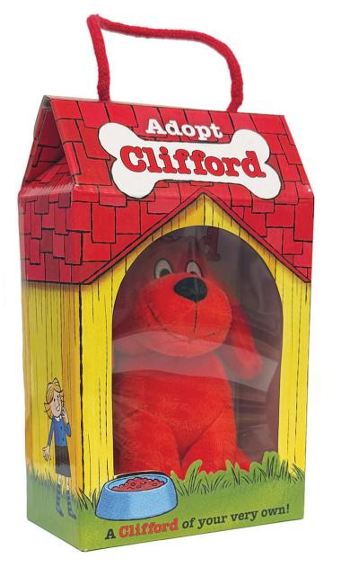 Adopt Clifford Plush and Book