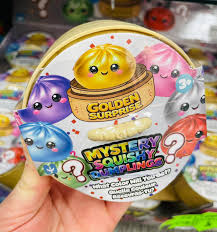 Golden Surprise Metallic Mystery Squishy Dumpling