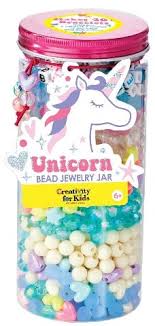 Creativity for Kids Bead Jewelry Jars - Mermaid, Rainbow, Unicorn