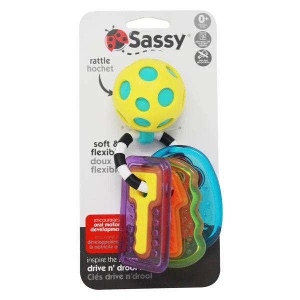 Sassy Baby Drive N' Drool Keys