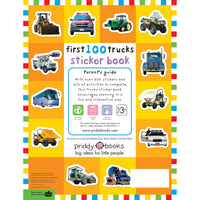 Priddy Books First 100 Trucks And Things That Go Sticker Book