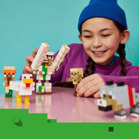 Lego Chicken Jockey Desert Attack - Lego Minecraft 21592
