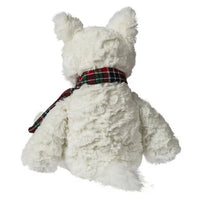 Mary Meyer Holiday Marshmallow Zoo Scottie Dog With Scarf