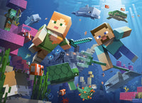 Ravensburger Minecraft 4 x 100 Piece Puzzle