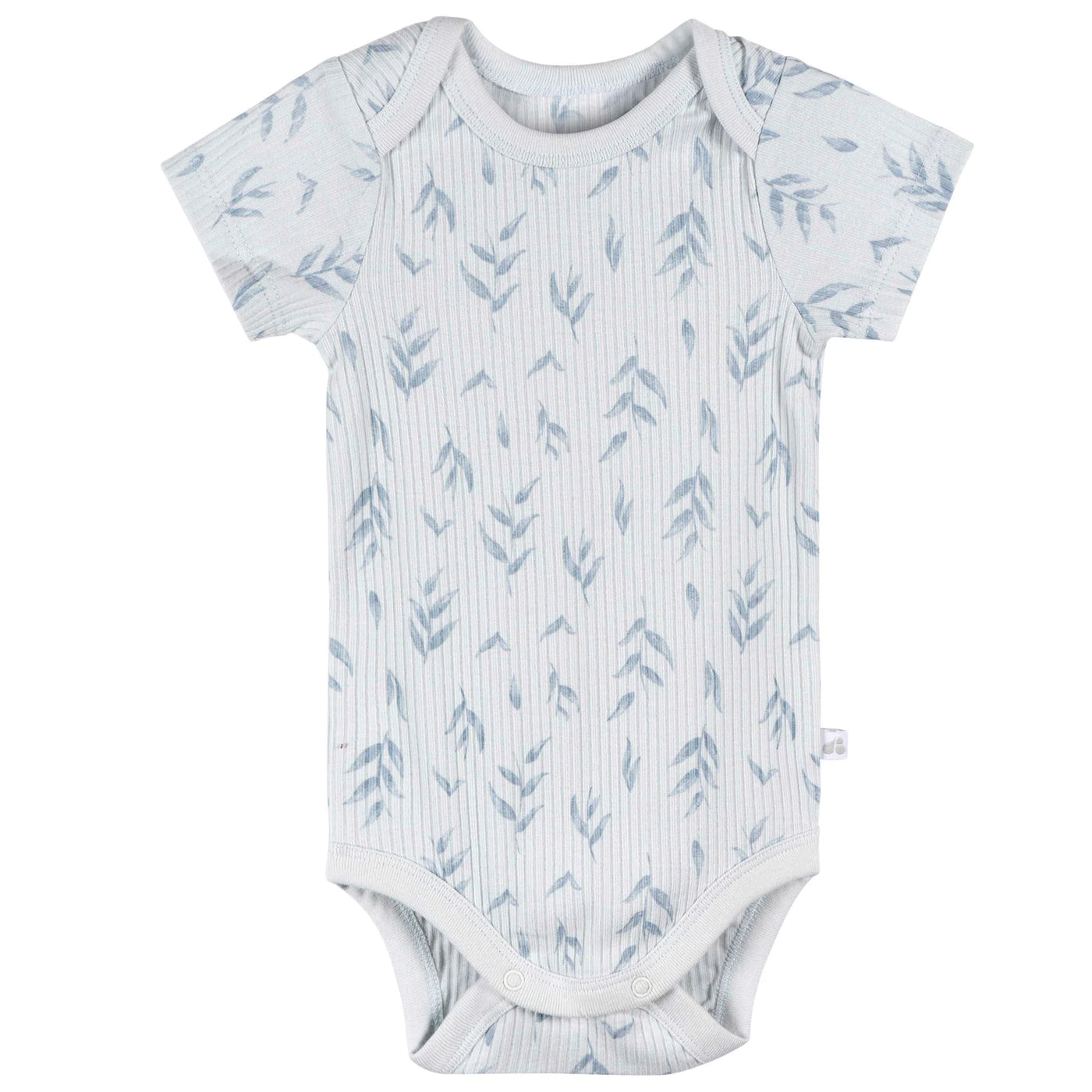 Just Born Kimono Bodysuit- 3 Pack - Blue- 6-9M