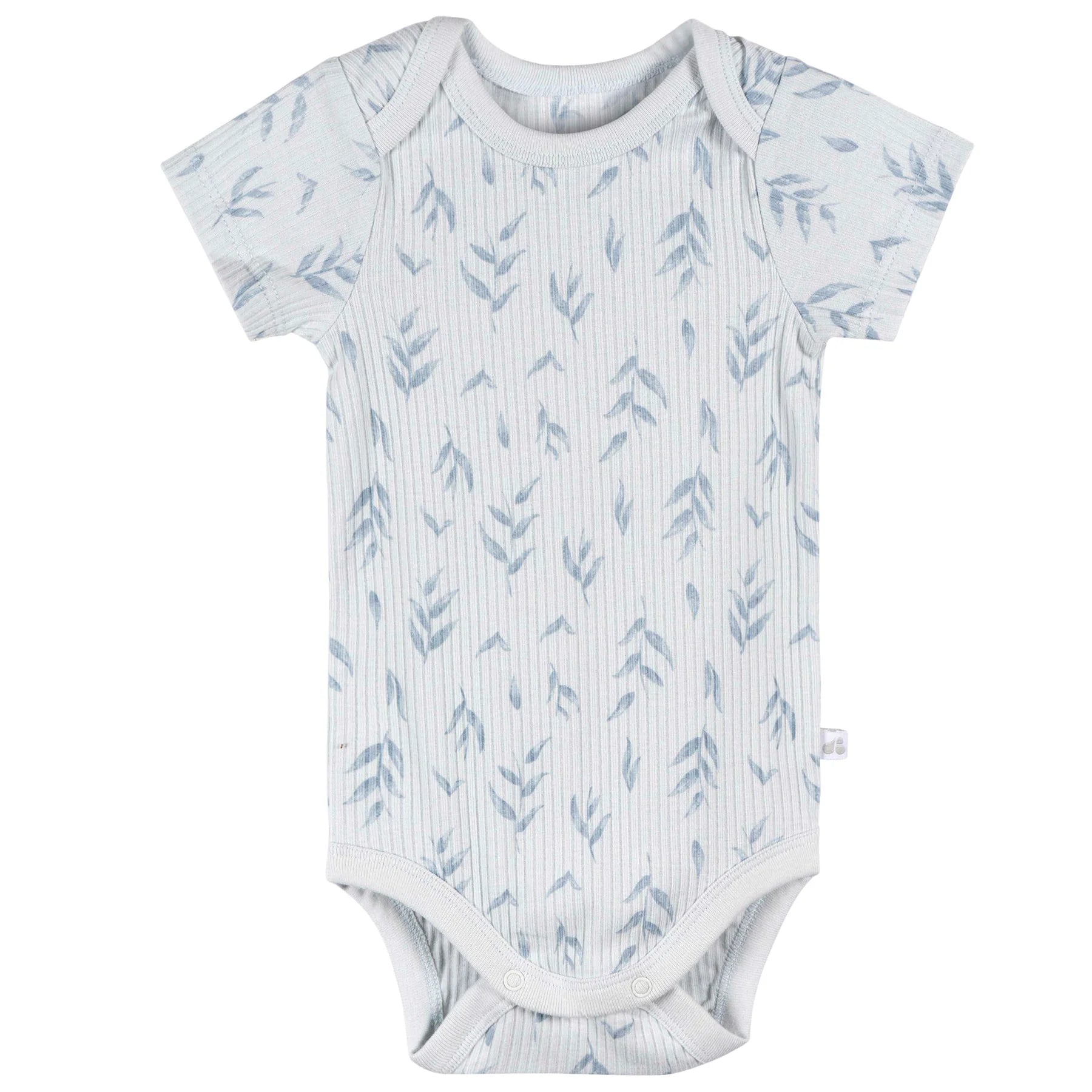 Just Born Kimono Bodysuit- 3 Pack - Blue- 6-9M