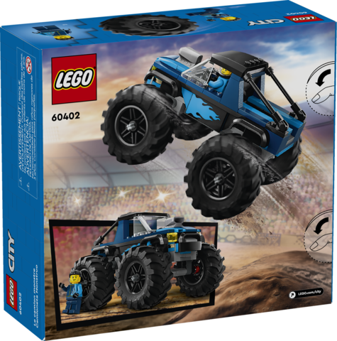 Lego City Blue Monster Truck 60402