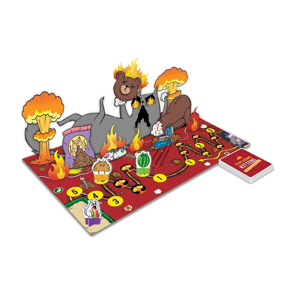 Exploding Kittens The Board Game Super Fan Edition