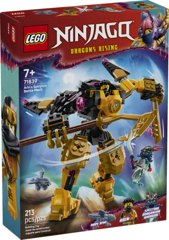Lego Ninjago Arin's Spinjitzu Battle Mech 71839
