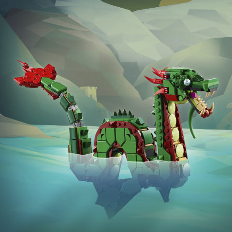 Lego Minecraft Medieval Dragon 31161