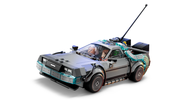 Lego Speed Champions Time Machine From Back To The Future 77256