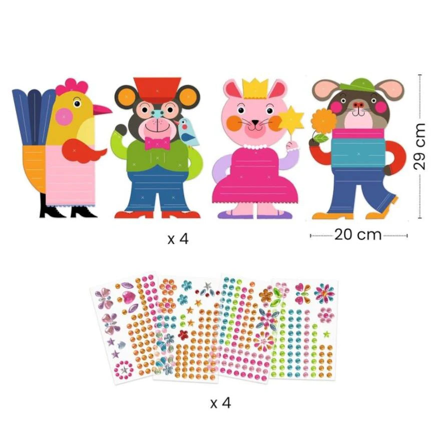 Djeco Sparkles Stickers