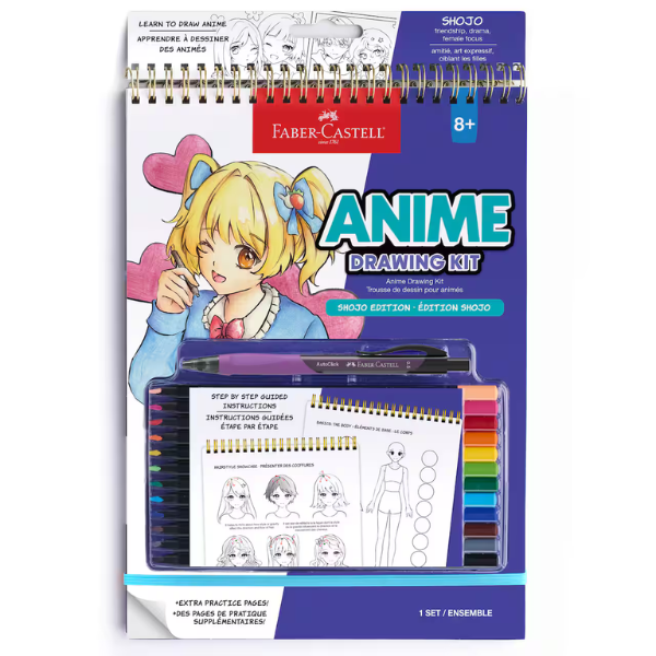 Faber-Castell Anime Drawing Kit Shojo Edition