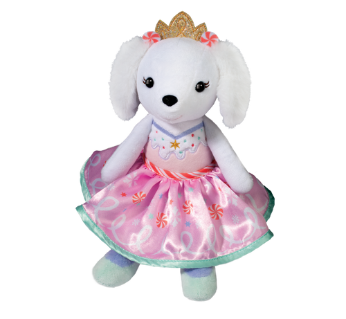Douglas Toys Peppermint Princess Pup