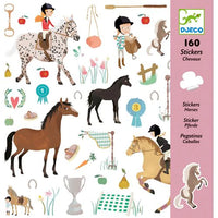 Djeco 160 Horse Stickers