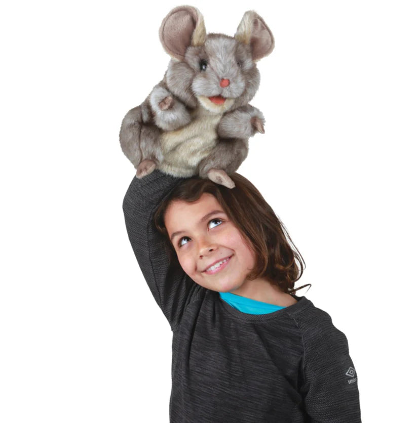 Folkmanis Grey Mouse Puppet
