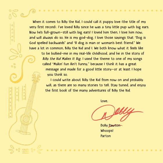 Dolly Parton's Billy the Kid Makes It Big By Dolly Parton and Erica S. Perl