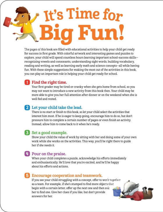 Highlights First Grade Big Fun Workbook