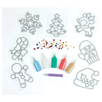Creativity For Kids Holiday Easy Sparkle Window Art