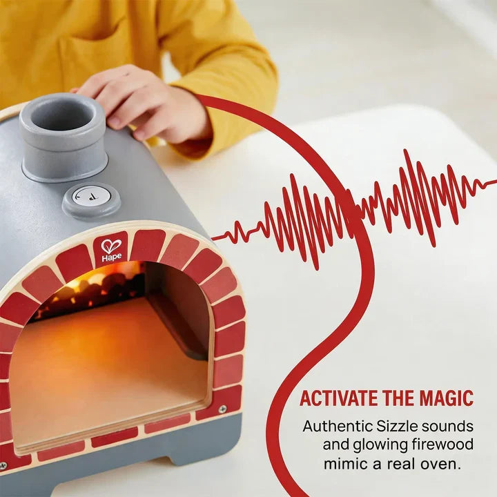 Hape Light & Sizzle Pizza Oven Set