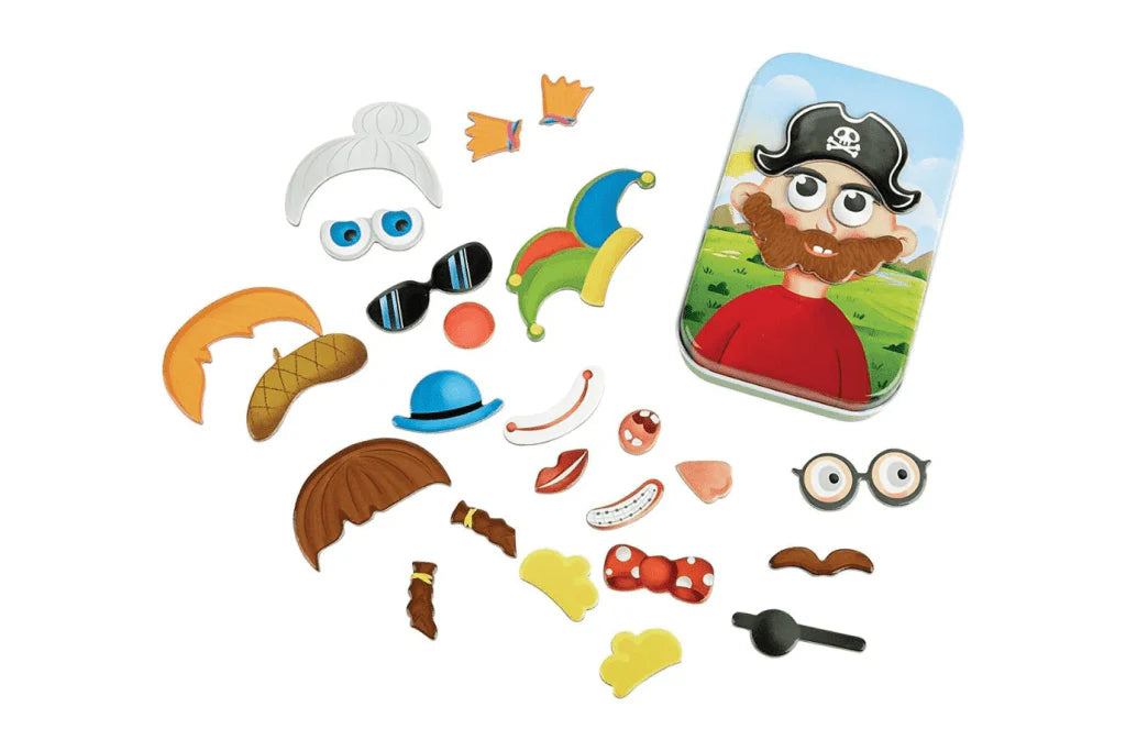 Hape Funny Face Magnet Set