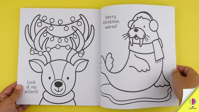 Usborne My BIG Christmas Colouring Book