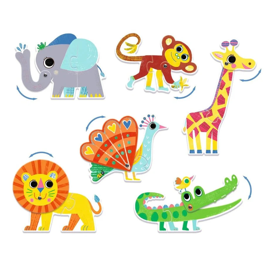 Djeco Articulo Animals Duo