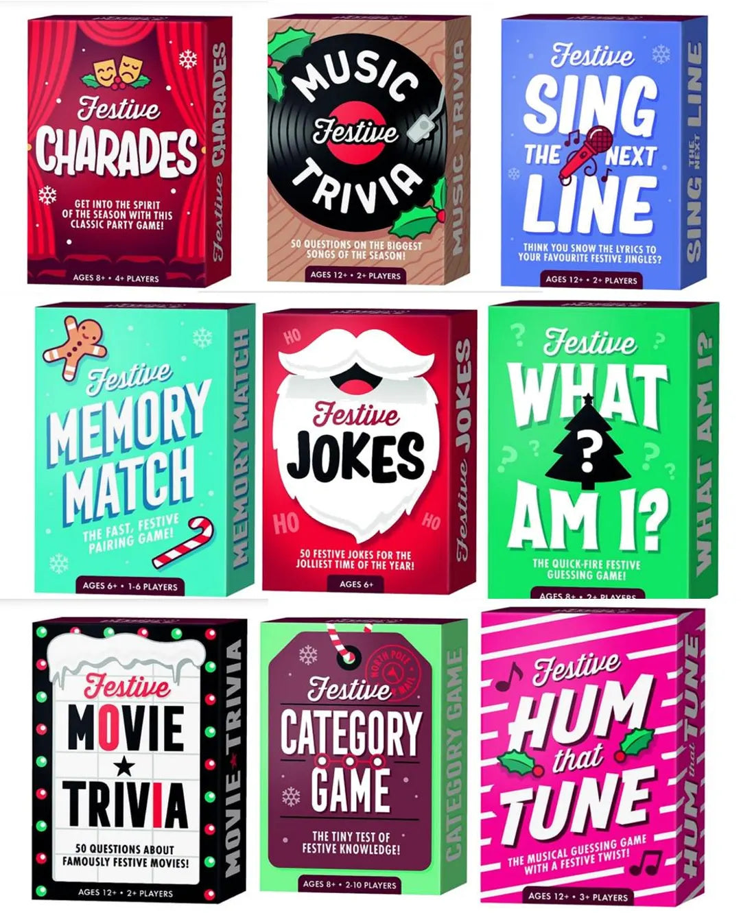 Professor Puzzle Festive Matchbox Assorted