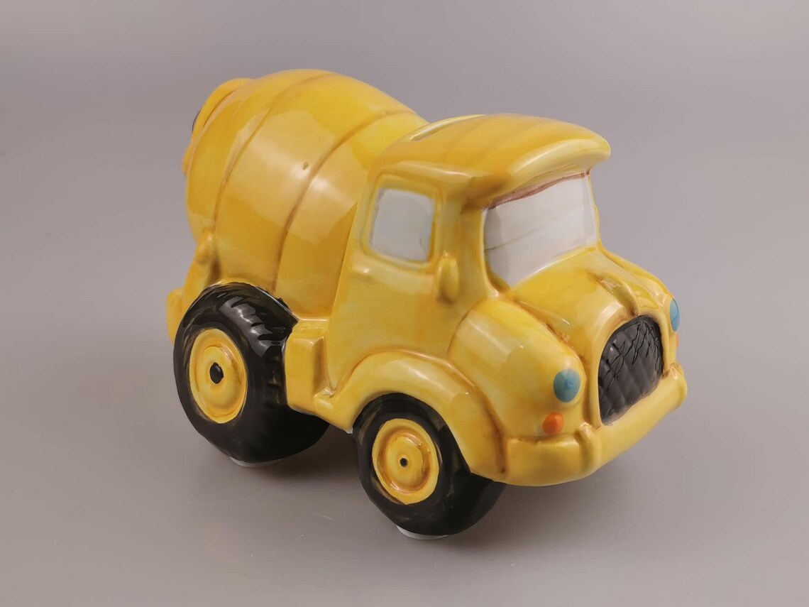 Cement Truck Money Bank