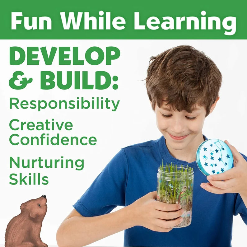 Creativity For Kids Glow N Grow Terrarium