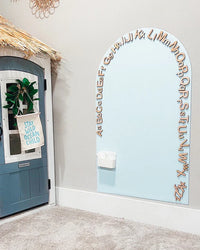 Cherry Pick Blue Arch Magnetic Wall Decal