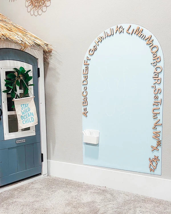 Cherry Pick Blue Arch Magnetic Wall Decal