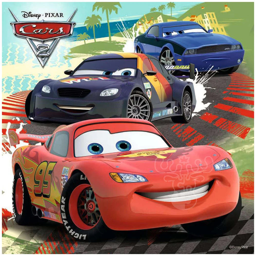 Ravensburger Cars: Worldwide Racing Fun 3x40 Piece