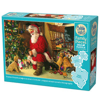 Cobblehill Santa's Lucky Stocking 350pc Family Puzzle
