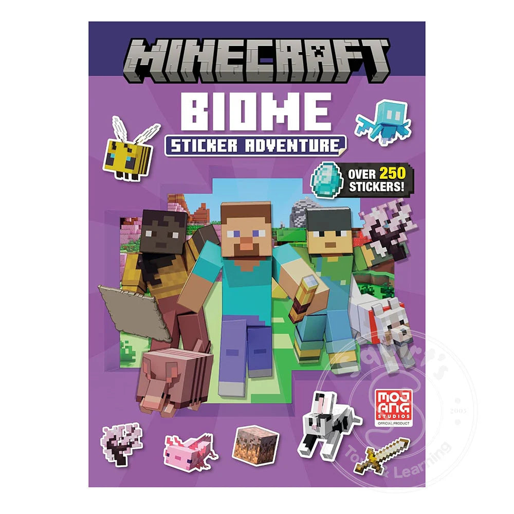 Minecraft Biome Adventures Sticker Book
