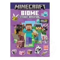 Minecraft Biome Adventures Sticker Book