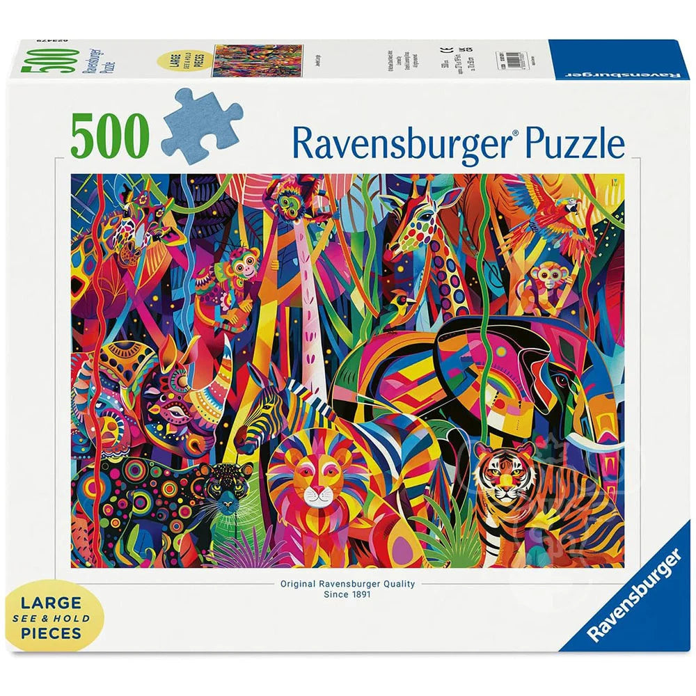Ravensburger Jeweled Jungle 500 Piece