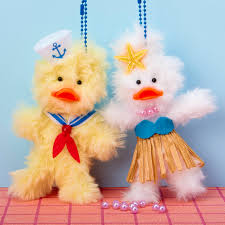 Bright Stripes DIY Chenille Cuties- Ducks