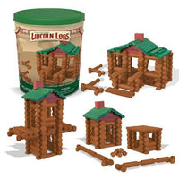 K'NEX Lincoln Logs 100th Anniversary Tin 111 Pieces