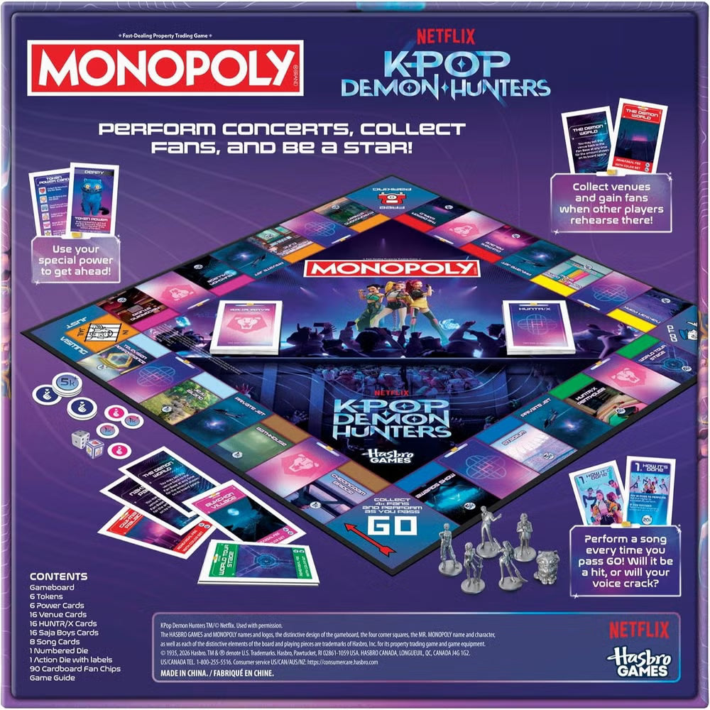 Monopoly: Kpop Demon Hunters