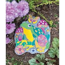 i Heart Art  Marker By Number Garden Stone